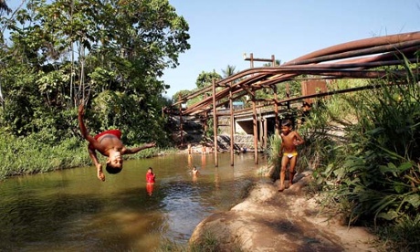 Yasuni park in Ecuador